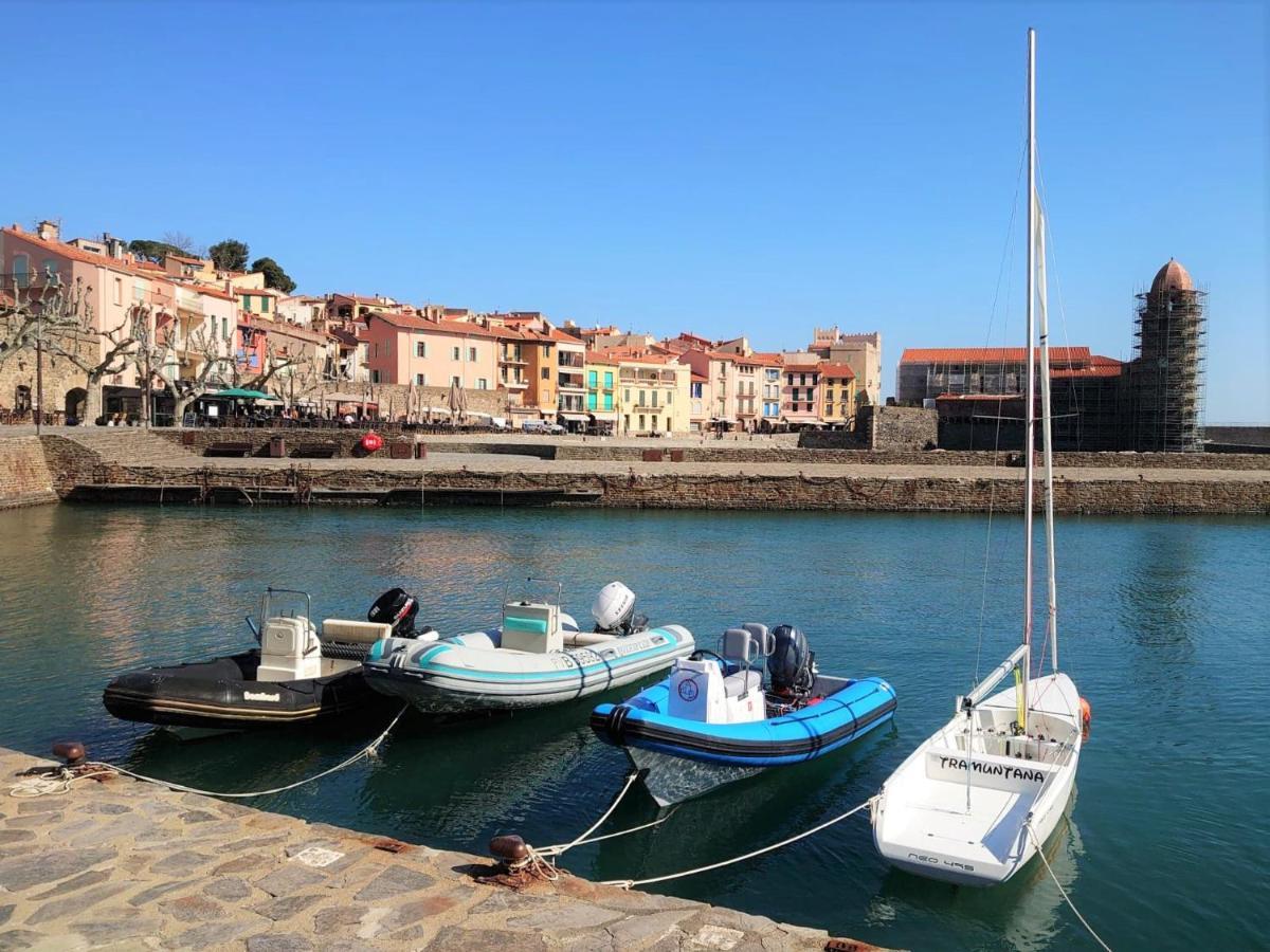 4Rb4 Appartement Type T2 Bord De Mer Acces Plage Direct 科利尤尔 外观 照片